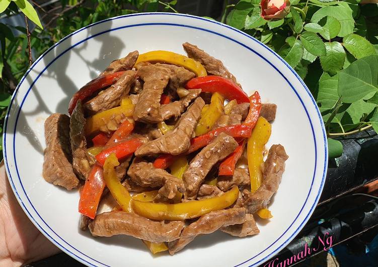 Bò Xào Ớt Chuông (Peper Beef Stir Fried)