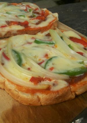 Foto resep Roti Pizza Teflon
