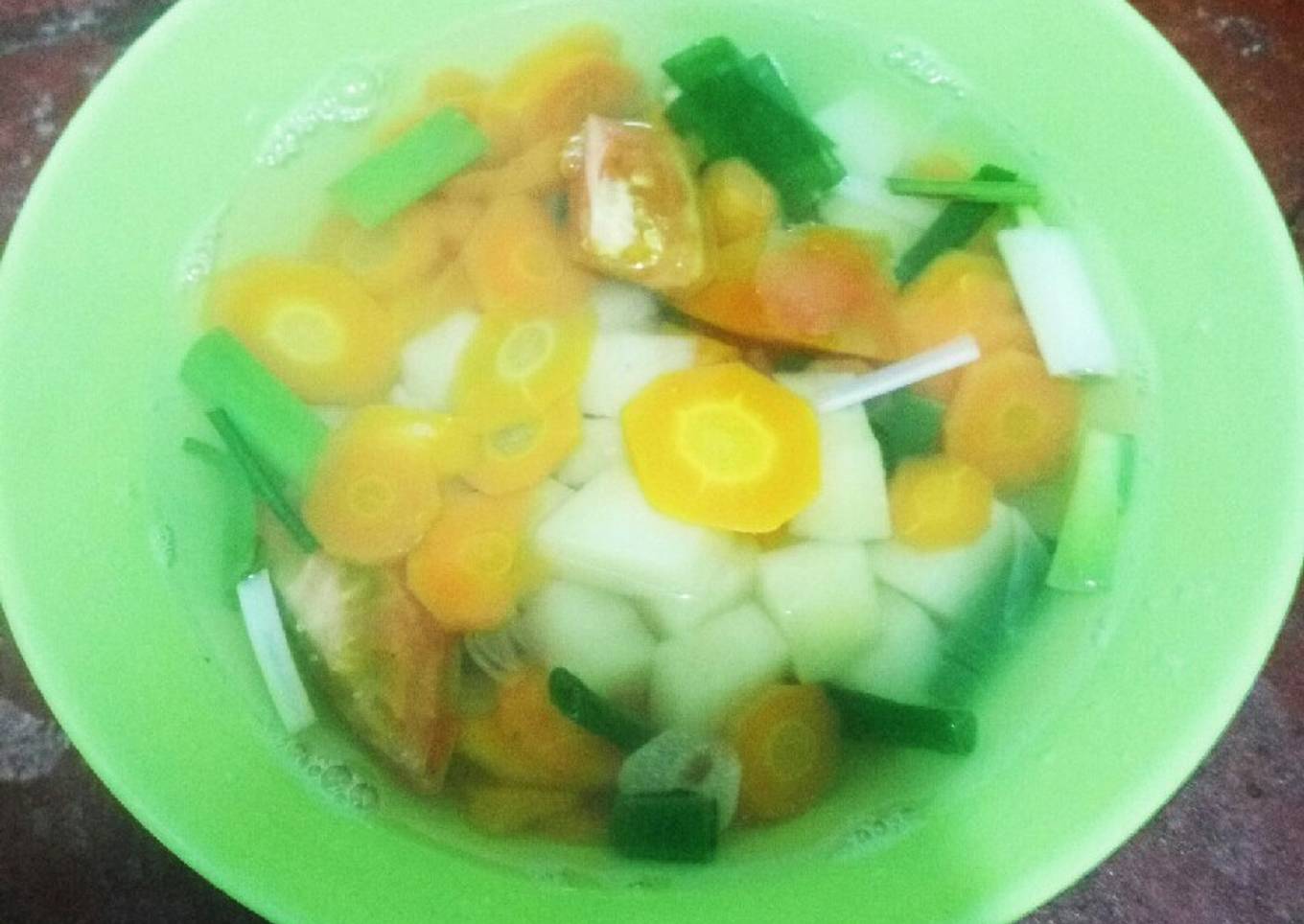 Sup wortel kentang