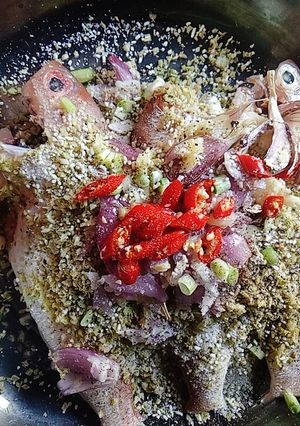 Hình của món Cá Hường chiên sả ớt!.