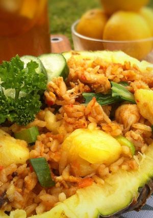 Foto resep Nasi Goreng Nanas