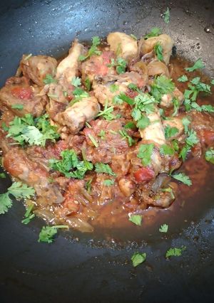 A picture of Chicken masala.