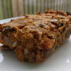 A picture of Vegan nut roast.