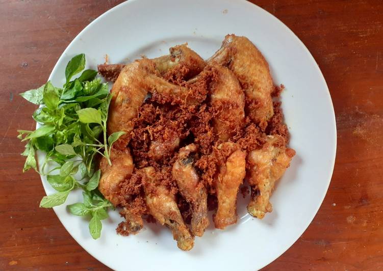 Anti Ribet, Buat Chiken Wings With Serundeng farah quinn