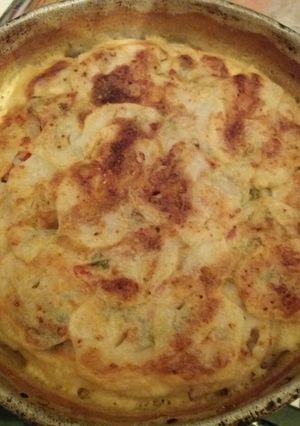 Una foto de Papas a la crema riquísima