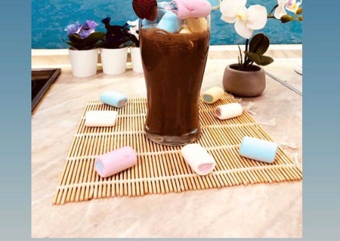 Легкий шоколадный коктейль 🍹