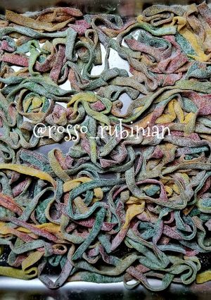 Foto di Fettuccine multicolor