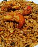 Arroz de langostinos "a mi manera"