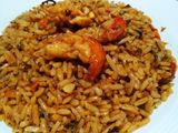 Arroz de langostinos "a mi manera"
