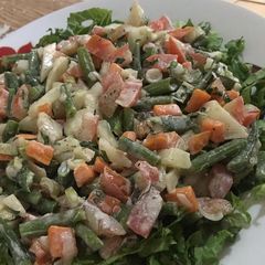 A picture of Vegetable salad.