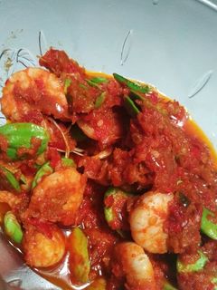 Foto resep Sambel udang pete