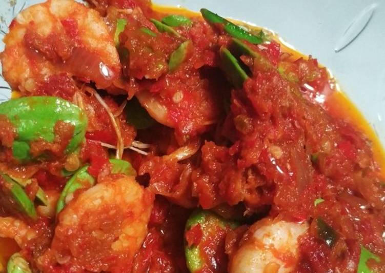 Resep Sambel udang pete yang Lezat