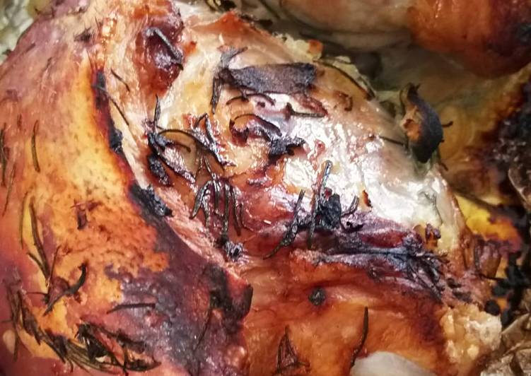 Pernil com ossos assado - Tudogosreceitas