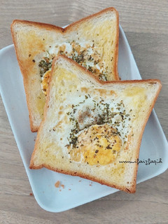 Foto resep Egg In The Hole