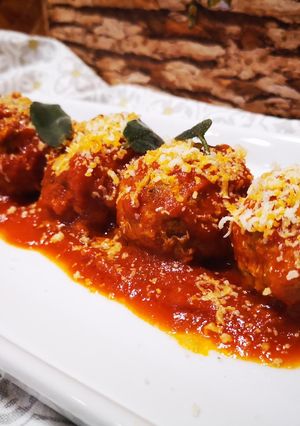 Foto di Polpette alla Norma