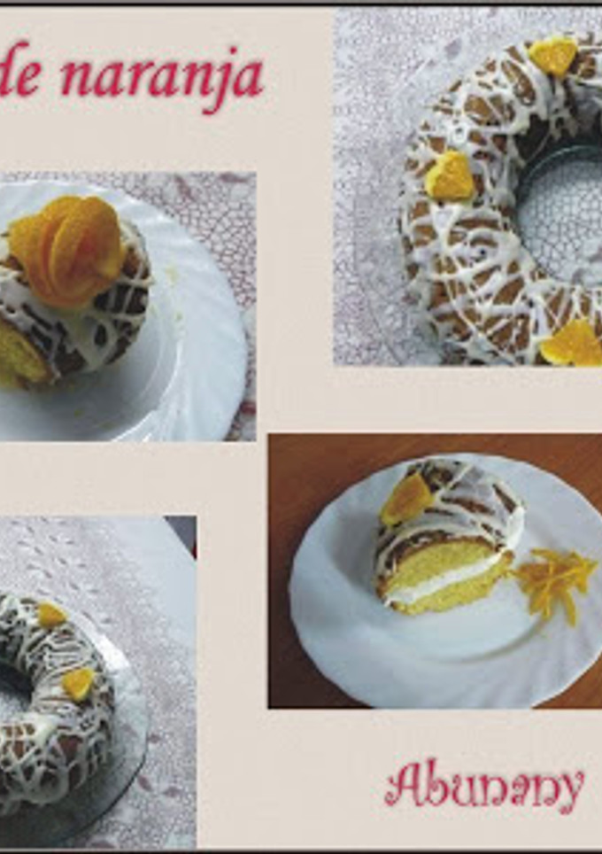 Una foto de Budín de naranja