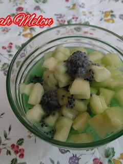 Foto resep Es Buah Melon