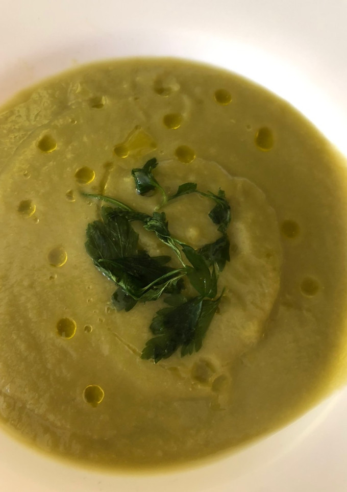 Una foto de Crema de verduras 🥒
