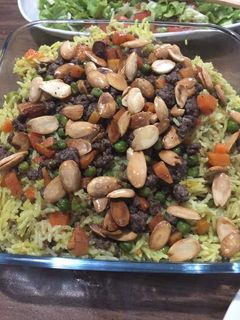 صورة لوصفة رز اوزي بالخضار