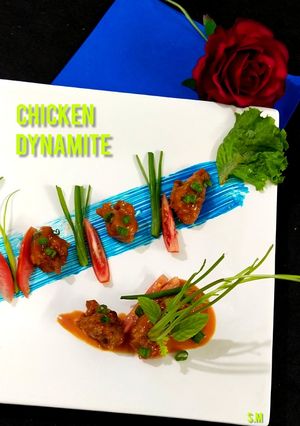 A picture of Dynamite chicken.