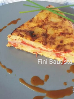 Una foto de Tortilla rellena