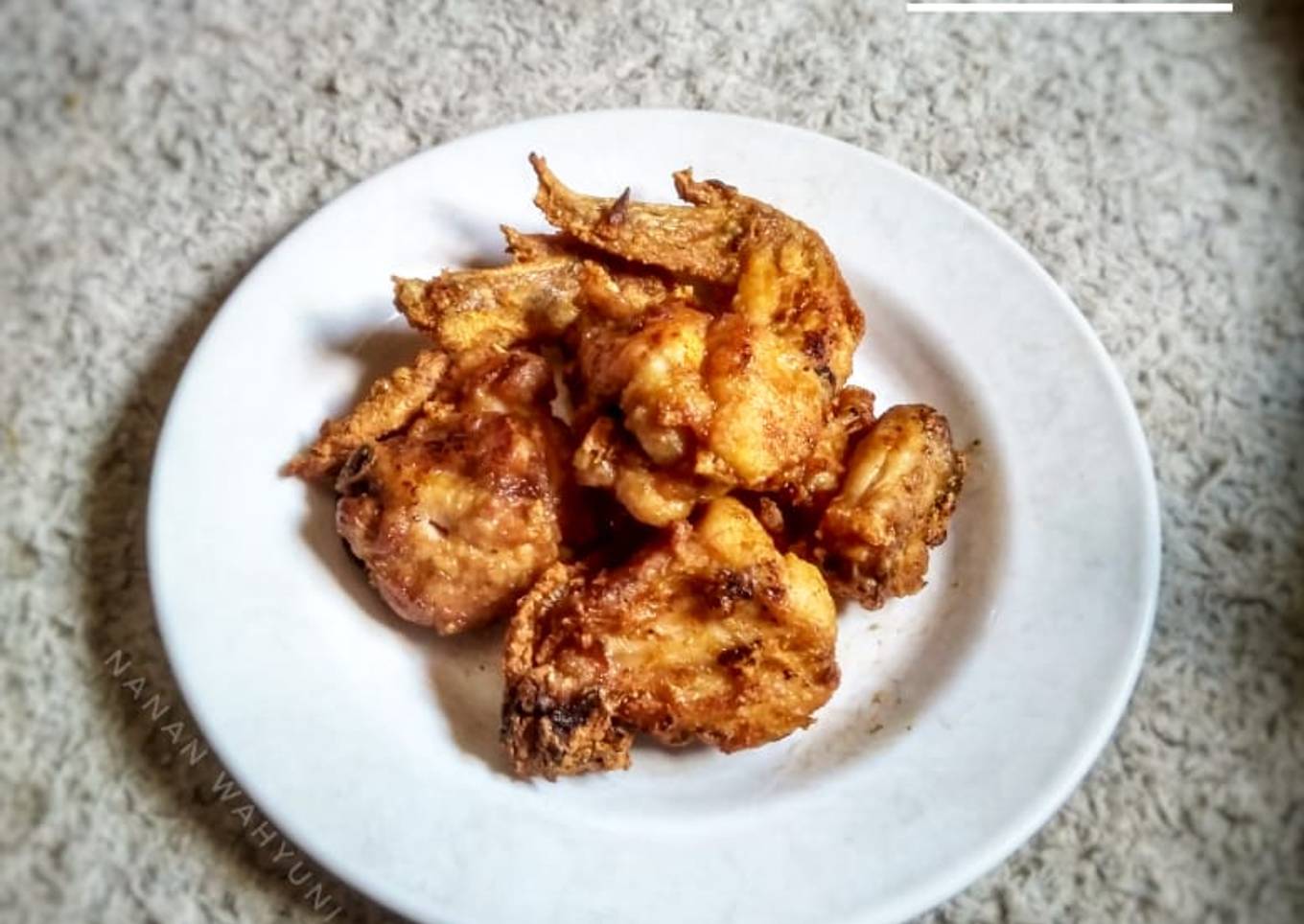 Ayam goreng 5 bahan (lembut didalam renyah di luar)
