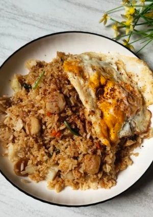 Foto resep Nasi Goreng Bakso Ikan