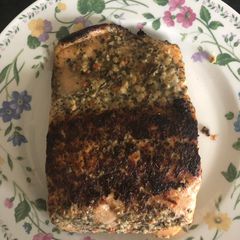 A picture of Montreal salmon.