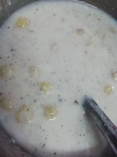 A picture of Boondi raita.