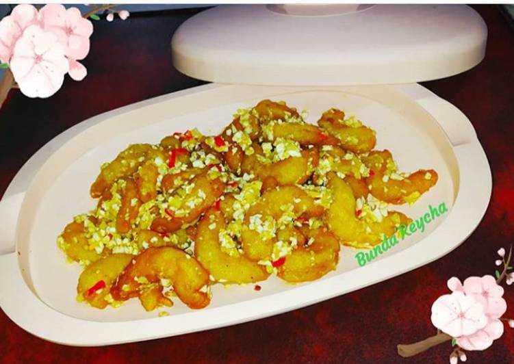 Resep: 🍤 Udang Goreng Telur Asin yang Nikmat