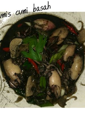 Foto resep Cumi basah