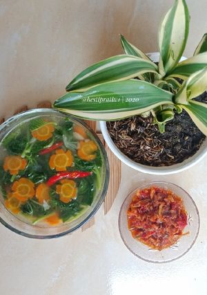 Foto resep Sayur Bayam Bening