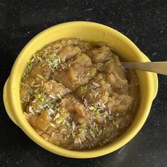 A picture of Jaggery Wala Suji Halwa (Winter Special).