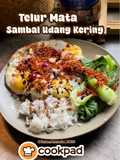 Telur Mata Sambal Udang Kering