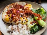 Telur Mata Sambal Udang Kering