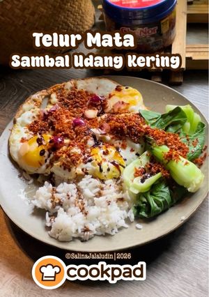 Gambar Telur Mata Sambal Udang Kering