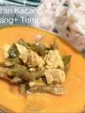 Santan Kacang Panjang Tempe