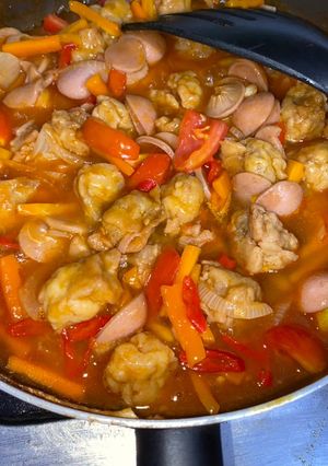 Foto resep Koloke Asam Manis Pedas