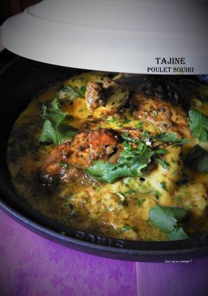 Une photo de Tajine de poulet Souiri