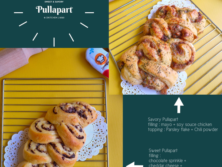 Resep Sweet &amp;amp; Savory Pullapart Enak