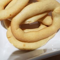 A picture of Biscoitos! (Portuguese Cookies).