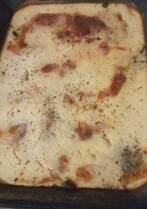 Una foto de Torta de fiambre y acelga