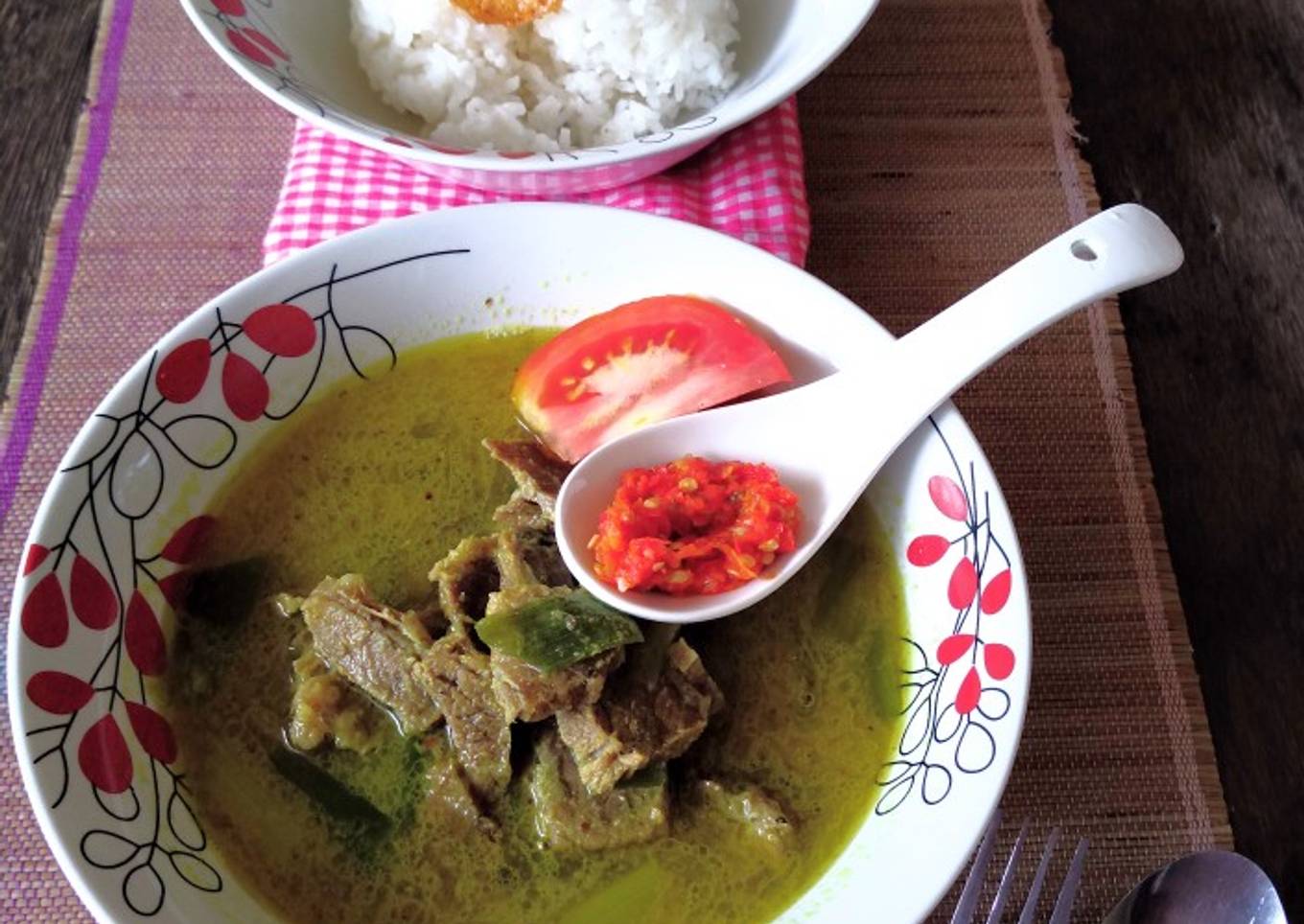Soto daging madura