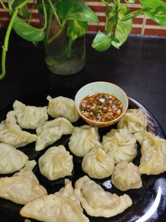 A picture of Chicken Dumpling 🥟🥟.