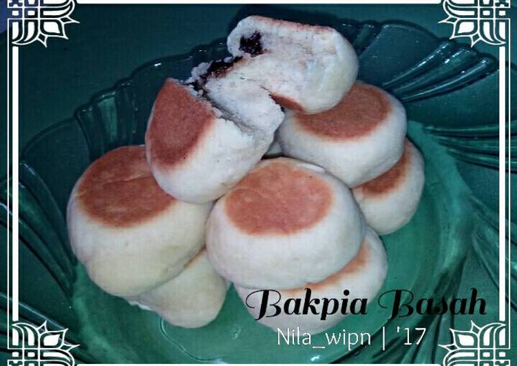 Bakpia Basah (isi kacang hijau, keju & coklat)