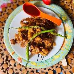 Onion pakora (Monsoon special) A picture of Onion pakora (Monsoon special).