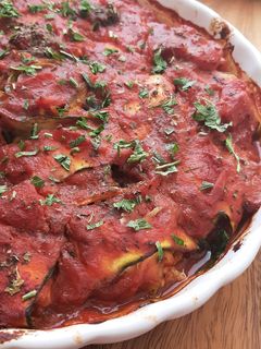 Mediterrán cukkinibatyu recept fotója