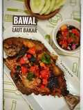 Ikan Bawal Laut Bakar