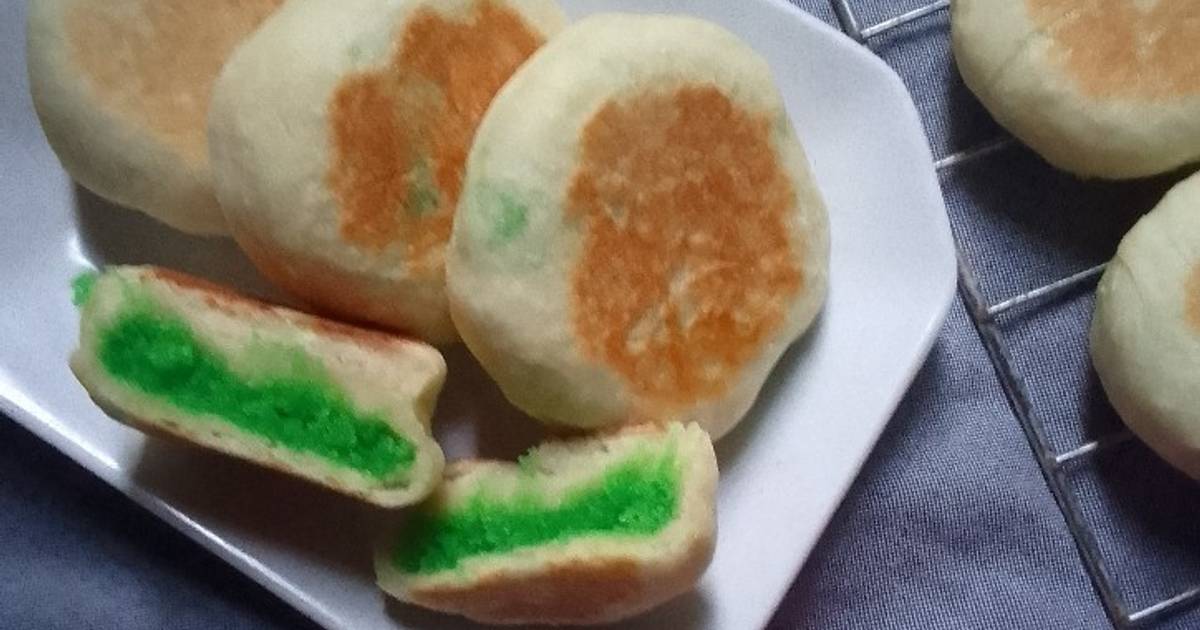 Resep Roti Kelapa Pandan (My Way Tanpa Telur Tanpa Margarin) Oleh Nunu ...