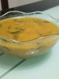 பாசிப் பருப்பு வெந்தயக்கீரை சாம்பார் (Paasiparuppu venthaya keerai sambar recipe in tamil) செய்முறை முக்கிய புகைப்படம்